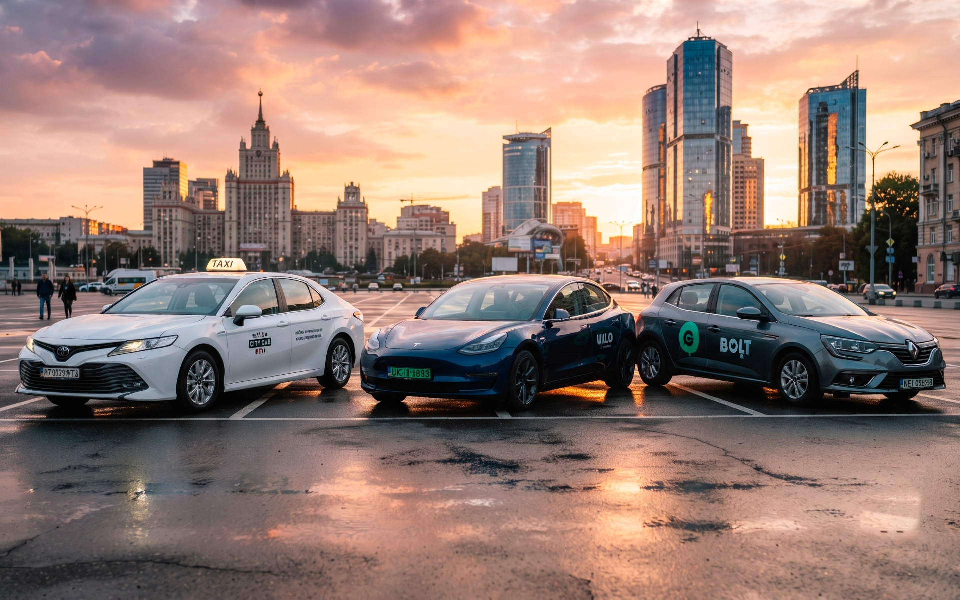 Hybryda, samochód elektryczny, LPG czy benzyna do taxi w Polsce